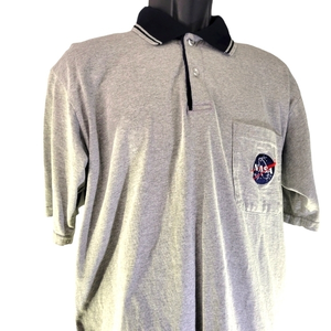 NASA Men's Polo Shirt sz‎ L